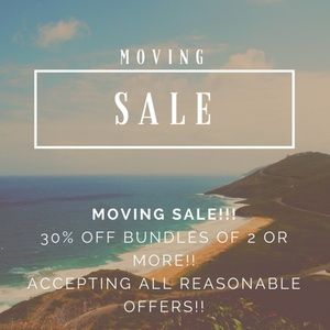 MOVING SALE